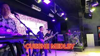 CUESHE MEDLEY SONG COVER BY TIMELESS MUSIC  ELOISAS EVENTS PLACE TAGUM CITY [upl. by Aenea]