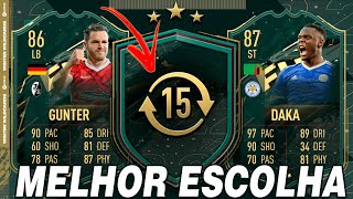 FIFA 22  🔥 MELHOR ESCOLHA WINTER WILDCARDS SWAPS  LINKER [upl. by Alicsirp420]