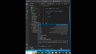 VS Code tip ES7 React Snippets VS code extension infysky shorts short vscode [upl. by Assetnoc]