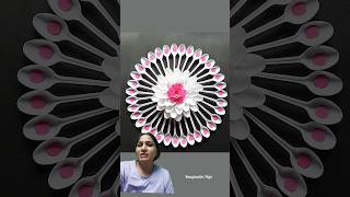 Wall hanging plasticspooncraft diy [upl. by Petey]