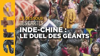 Inde  Chine  le duel des géants  Le dessous des cartes  ARTE [upl. by Sumer676]