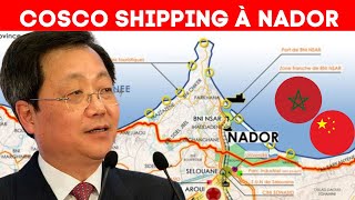 Nador West Med  Le Coup de Maître Marocain avec le Géant Chinois Cosco [upl. by Retrac531]