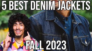 BEST RAW DENIM JACKETS FOR FALL 2023 [upl. by Ninehc]