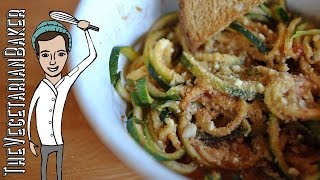 How to Make Zucchini Noodles aka Zoodles  Vegan amp GlutenFree  The Vegetarian Baker [upl. by Clute245]