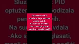 Mrtvi penzioneri dižu penzije zato što glasaju  smehdosuza smeh humor [upl. by Azelea]