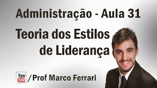 Administração  Aula 31 Teoria dos Estilos de Liderança [upl. by Enylhsa]