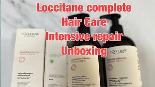 Loccitane complete Hair Care  intensive repair range [upl. by Griffin]