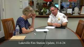 Lakeville Fire Station Update 11624 [upl. by Ennahgiel]