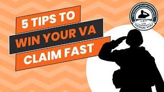 Win Your VA Claim Fast With These 5 Important Tips [upl. by Dennis]