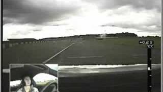 Nissan Race Academy 350Z laps around Silverstone Stowe circuit [upl. by Aksehcnarf]