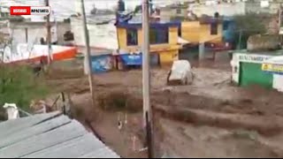 YA VALIÓ ECATEPEC Inundación EXTREMA se TRAGA A ECATEPENSES DE Horror [upl. by Haelat766]