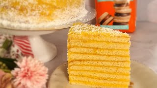 TORTA PANQUEQUE NARANJA [upl. by Ecnarret]