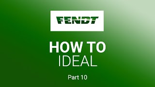 Fendt IDEAL  HowTo 2021  Part 10  Unloading  Fendt [upl. by Brackely]