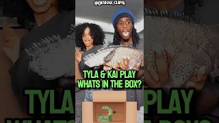 Tyla amp Kai Play Whats In The Box😱😭 kaicenat kai tyla southafrican deshae [upl. by Tteltrab]