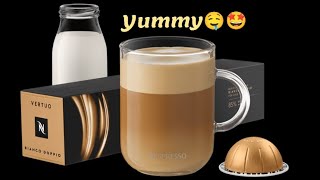 Bianco Doppio Nespresso Vertuo  Barista Creations Coffee Review😮‍💨 [upl. by Ag]