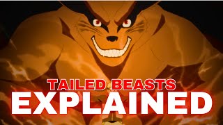 ALL Tailed Beasts In NARUTO EXPLAINED [upl. by Lorin]