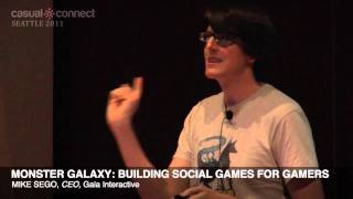 Monster Galaxy Building Social Games for Gamers  Mike SEGO [upl. by Abrahamsen415]