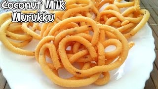 COCONUT MILK MURUKKU  THENGAI PAAL MURUKKU  Tasty Appetite [upl. by Ttebroc]