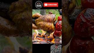 I Made The Ultimate BBQ FireGrilled Chicken GrilledChicken [upl. by Bridwell]