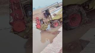 dkptechnical automobile combine farming farmer combineharvester 😭😁😁😁 [upl. by Reggis]