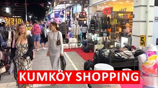 Shopping am Abend in Kumköy Antalya Side Türkei November 2024 antalya side türkei [upl. by Aekal]