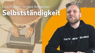 Selbstständigkeit QampA  Eure Fragen zur Selbstständigkeit Steuerfrage [upl. by Surbeck]