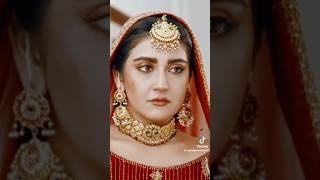 Pakistani actress in bridal look ayezakhanseharkhanbridalbeauitfulweddingytshortviralshort [upl. by Belcher]