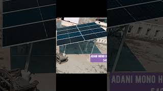 Types of solar panel ⚡ Adani topcon bifacial solar panel solarpanel solar solarsystem shorts [upl. by Einneg406]