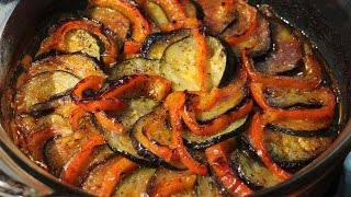 Ovenbaked Ratatouille Video Recipe [upl. by Hadik]