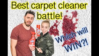 Best Carpet Cleaner Test Name Brand quotResolvequot vs Generic  The Results May Shock You [upl. by Maxey460]