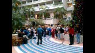 Flash Mob at Orlando Airport [upl. by Acilejna]