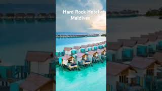 Hard Rock Hotel 🏨 Maldives travel honeymoon resort maldives maldivesbudgetresort vacation [upl. by Mafala]