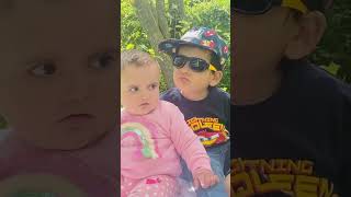 Cute Sibling  Cute kids viral cutebaby cute fun baby life love [upl. by Sullecram199]