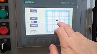 SIEMENS SIMATIC KTP700  GAME OF LIFE [upl. by Pals]