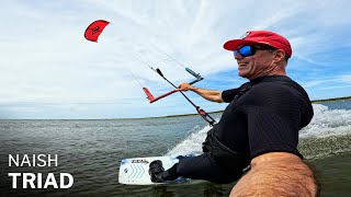 2024 Naish Triad onwater review [upl. by Akisej948]