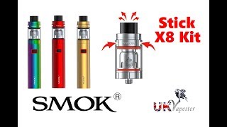 New SMOK Stick X8 Kit Review [upl. by Melia]