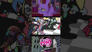 Corrupted My Little Pony  FNF Vs AMAZING DIGITAL CIRCUS  POMNI amp Friday Night Funkin shorts [upl. by Charles174]