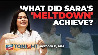 Ano ang objective ng Sara Duterte meltdown [upl. by Rafferty717]