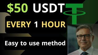 Earn USDT  Earn 50 every hour  usdt Miner app CRYPTO🤑Usdt Mining [upl. by Darwin]