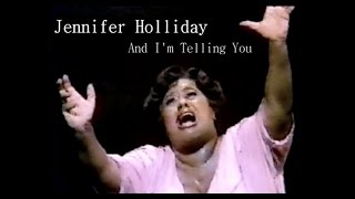 Jennifer Holliday  And Im Telling You 1982 Tony Awards Dreamgirls [upl. by Lehcnom928]