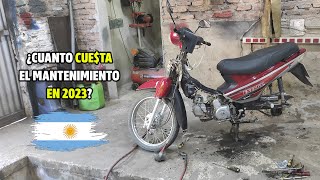 COSTO DE MANTENER UNA MOTO 110CC EN ARGENTINA 2023 Y COMO HACERLO 🇦🇷 [upl. by Enytsirk776]