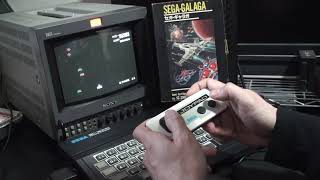 SEGA GALAGA SC3000 RAPID FIRE PLAY [upl. by Cohl]