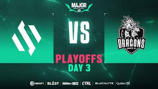 Team BDS vs Black Dragons  Montreal Major  Phase 2  Day 3 [upl. by Notsuoh]