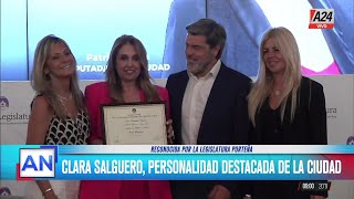 🏅 CLARA SALGUERO RECONOCIDA POR LA LEGISLATURA PORTEÑA COMO PERSONALIDAD DESTACADA DE LA CIUDAD [upl. by Kuth]