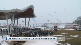 University of Okoboji Annual Winter Games 130 [upl. by Adnawyek]