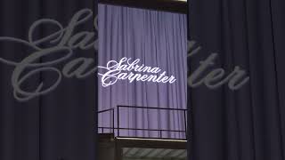 Sabrina Carpenters entrance  Short n Sweet Tour Brooklyn [upl. by Ynavoj]