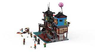 THE LEGO® NINJAGO® MOVIE™ 70657 NINJAGO® City haven 360° [upl. by Colet]