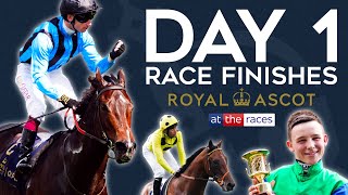 ROYAL ASCOT 2024  ALL DAY 1 FINISHES [upl. by Rory]