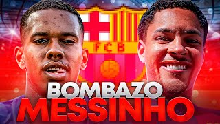 🇧🇷💣 BOMBAZO MESSINHO ESTEVAO WILLIAN AL BARÇA LA REVOLUCIÓN BRASILEÑA CON VITOR ROQUE · ASÍ JUEGA [upl. by Manaker862]