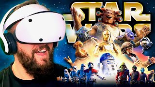 Star Wars Tales from the Galaxys Edge Review on PSVR2 [upl. by Lamee]